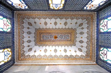 14 Nisan 2010 İstanbul.Ceilig'de Enderun Sarayı öğrencilerinin yararına verilen vakıf kütüphanesi Sultan Iii..