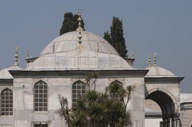 06 Nisan 2010 İstanbul Türkiye.Topkapı Sarayı'nın Dış Cephesi.