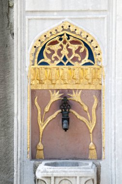 06 Nisan 2010 İstanbul Türkiye.Topkapı Sarayı'nın Dış Cephesi.