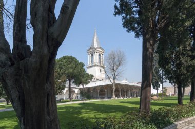 06 Nisan 2010 İstanbul Türkiye.Topkapı Sarayı'nın Dış Cephesi.