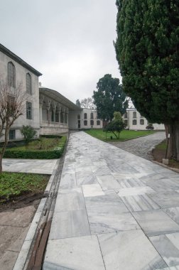 09 Şubat 2010 İstanbul Türkiye.Topkapı Sarayı'nın Dış Cephesi.