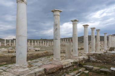 Denizli ili Buldan İlçesi Yenicekent ilçesindeki Antik Tripolis Sitesi.