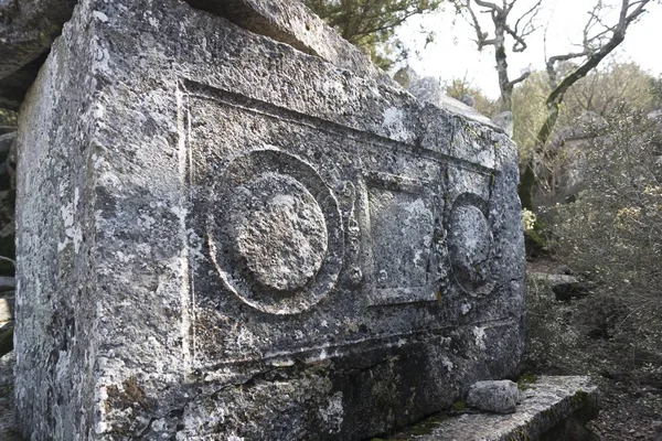 Termessos Bylo Pisidské Město Postavené Nadmořské Výšce Větší Než 1000 — Stock fotografie
