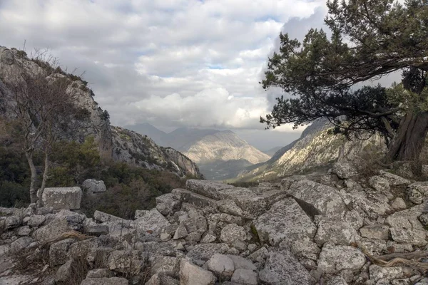 Termessos Foi Uma Cidade Pisidiana Construída Uma Altitude Mais 1000 — Fotografia de Stock