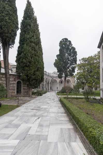 09 Şubat 2010 İstanbul Türkiye.Topkapı Sarayı'nın Dış Cephesi.