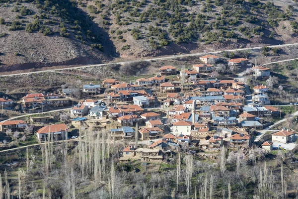 Villaggio Yukariakin Del Distretto Ermenek Della Provincia Karaman — Foto Stock