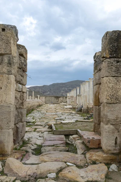 Ancien Site Tripolis Dans Préfecture Yenicekent District Buldan Province Denizli — Photo