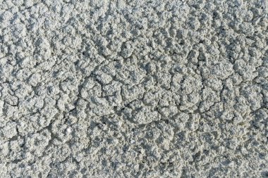 Türkiye'nin Burdur ili Salda Gölü sahilinde soda çamuru.