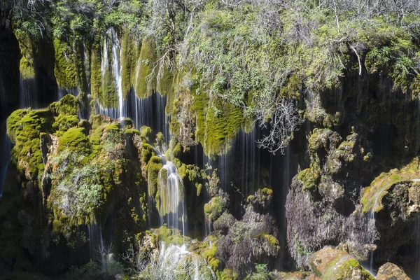 Yerkopru Waterfall and canyon on Ermenek River is located in a small town named Mut of Mersin province in Eastern Mediterranean region of Turkey.