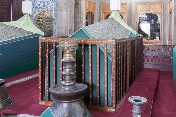 2010年2月2日 伊斯坦布尔 艾哈迈德一世的陵墓从1603年到1617年去世 是奥斯曼帝国的苏丹 — 图库照片