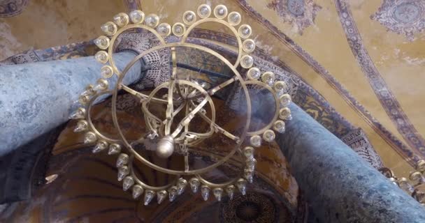 Hagia Sophia Cattedrale Patriarcale Greco Ortodossa Cristiana Poi Moschea Imperiale — Video Stock