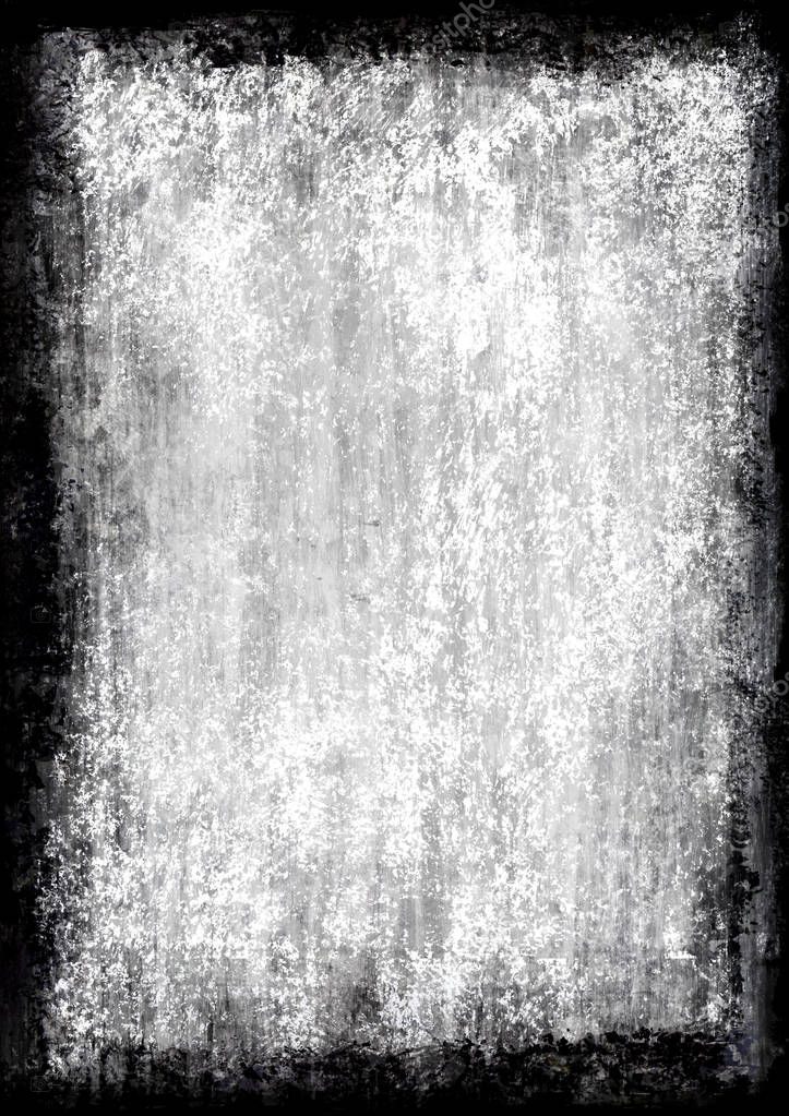 Black and white grunge border