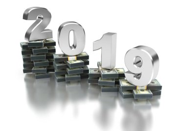 Kötü ekonomi 2019 (3d Render)