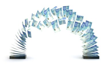 İsrail Yeni Şekeli (izole kırpma yoluyla Transfer)
