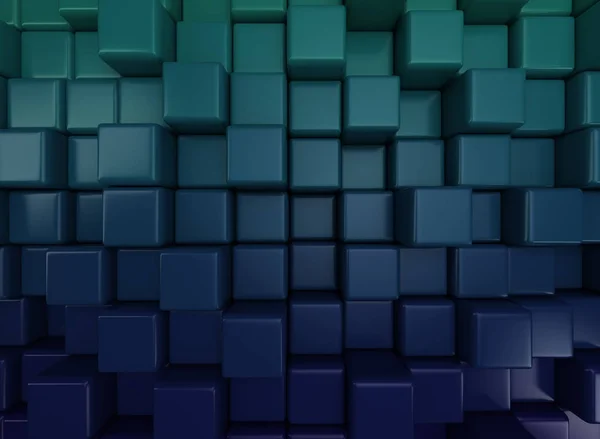 Background Cubes Rendering — Stock Photo, Image