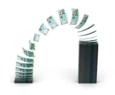 Kolombiyalı peso (izole kırpma yoluyla Transfer)
