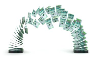 Kolombiyalı peso (izole kırpma yoluyla Transfer)