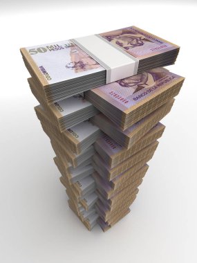 Kolombiya peso (beyaz arka plan üzerinde izole Kulesi)