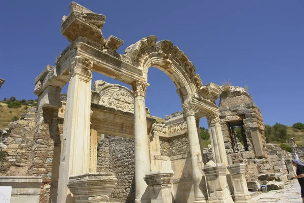 Hadrian Arch Ephesus Turkey Stock Picture