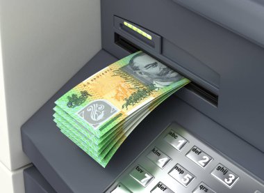 ATM Para Çekme Avustralya Doları
