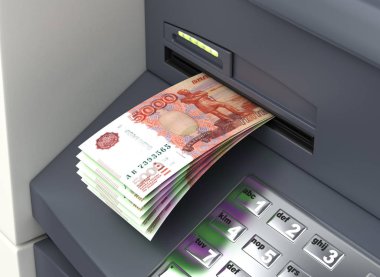 Atm Gönderen Rus Rublesi
