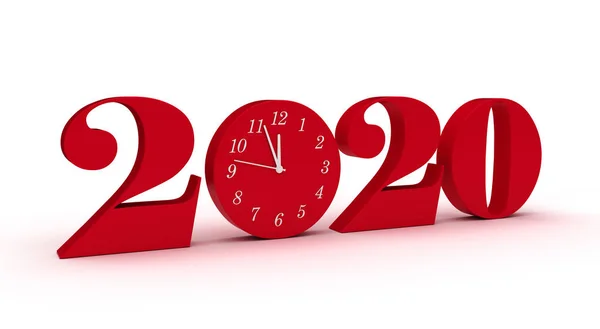 Nuevo año 2020 — Foto de Stock