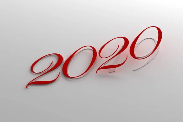 Año Nuevo 2020 y viejo 2019 — Foto de Stock