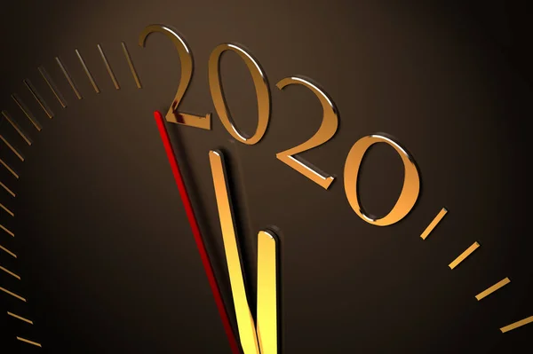 Últimos minutos hasta 2020 — Foto de Stock