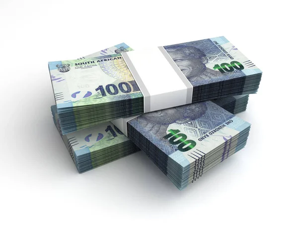 Stack of South African Rand — Stock Photo, Image