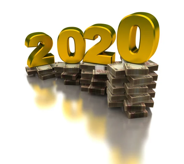 Growing Indian Economy 2020 — Stock Photo, Image