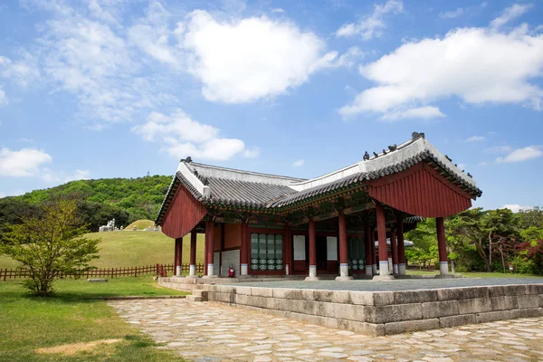 Uireung Royal Tombs Coração Centro Seul — Fotografia de Stock