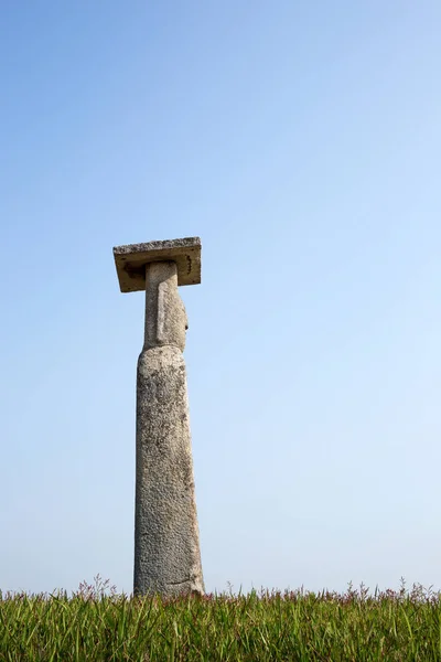 Dit Een Standbeeld Van Boeddha Van Goryeodynastie Godo Jeollabuk Southkorea — Stockfoto