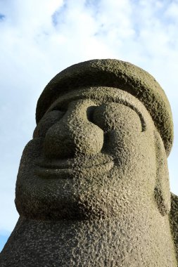 Dol hareubang - sembol Jejuisland, Güney Kore.