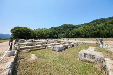Taş pagodadan, Gameunsa Tapınağı Site, Kore Gyeongju