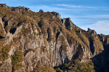 Bu şekilde hallasan dağ, Jeju Adası, Güney Kore.              