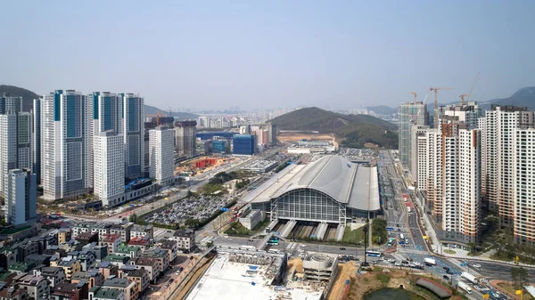 Kwangmyong Station Estação Trem Ktx Coréia — Fotografia de Stock