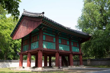 Gyeonggijeon Hall ünlü turistik Jeonju Hanok köyde spot olduğunu.