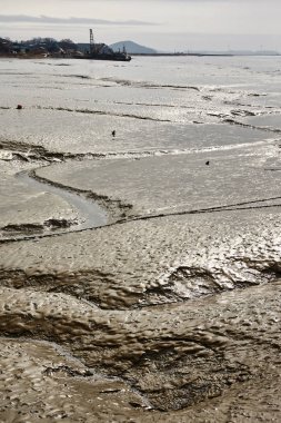 Çamur flats Daebudo Kore üzerinde filme alındı.