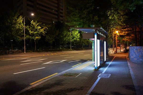 Otobüs Durağı Kore — Stok fotoğraf