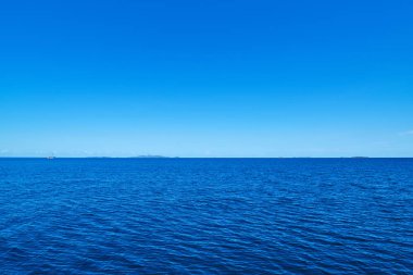 Fiji adasının deniz manzara.