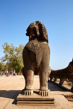 Kamboçya Angkor Wat tarihi sitedeki.