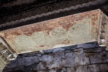 Kamboçya Angkor Wat tarihi sitedeki.