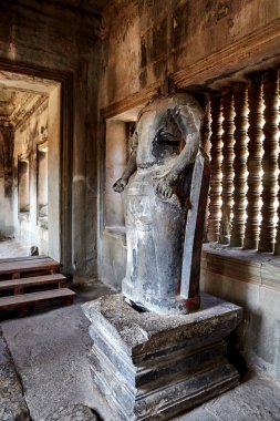 Kamboçya Angkor Wat tarihi sitedeki.