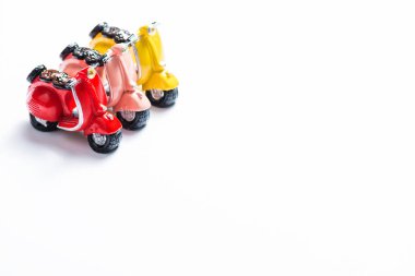 Motosiklet. Bir minyatür Motosiklet.