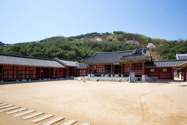 Suwon Hwaseong Fortress Una Fortezza Muraria Durante Dinastia Joseon Patrimonio — Foto Stock