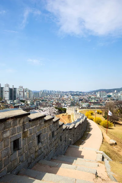 요새는 조선시대 요새벽으로 한국이 소유한 세계문화유산이다 — 스톡 사진