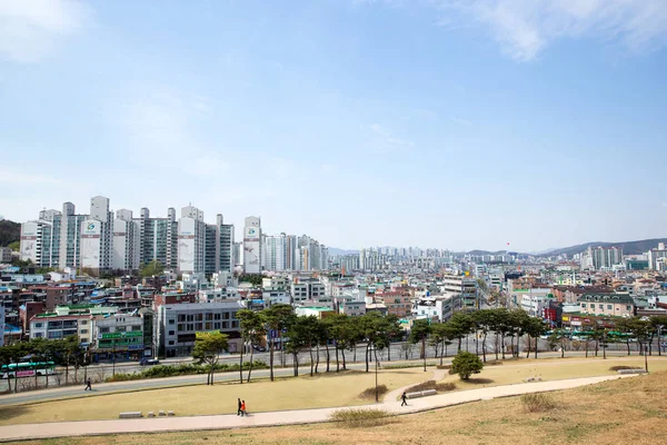 Fortaleza Suwon Hwaseong Uma Muralha Fortaleza Durante Dinastia Joseon Patrimônio — Fotografia de Stock