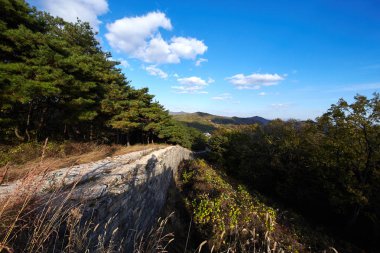 Kore Sangdangsanseong Kalesi çeşitli sahne.