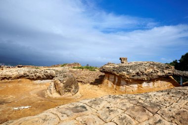 Tayvan yehliu geopark.