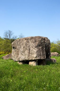 Dolmen in Gochang County, Kore.